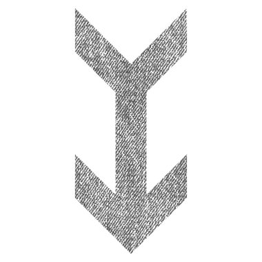 Kumaş dokulu simgesi aşağı ok