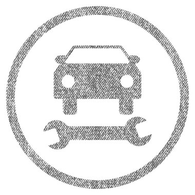 Araba tamir kumaş dokulu simgesi