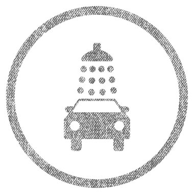 Oto yıkama kumaş dokulu simgesi