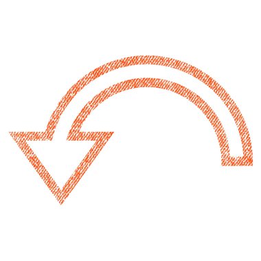 Sol kumaş dokulu simgesini Döndür