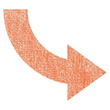 Doğru kumaş dokulu simgesini Döndür