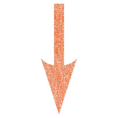 Simge keskin ok aşağı kumaş dokulu