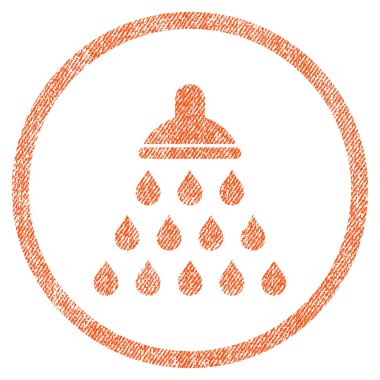 Duş kumaş dokulu simgesi