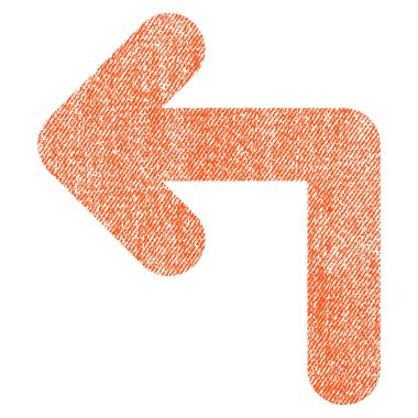 Sol kumaş dokulu simgesini devre