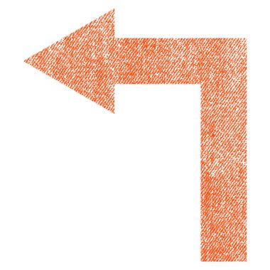 Sol kumaş dokulu simgesini devre