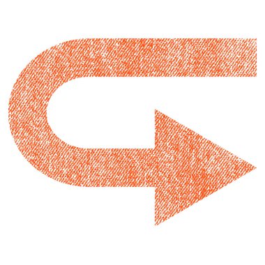 Kumaş dokulu simgesini sağa dönün