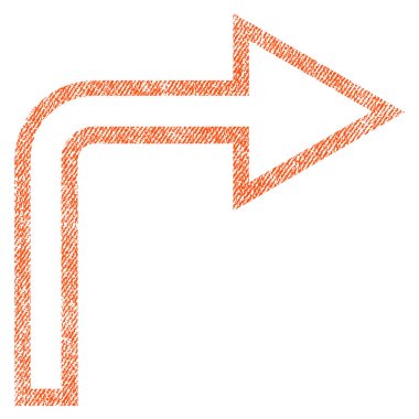 Kumaş dokulu simgesini sağa dönün