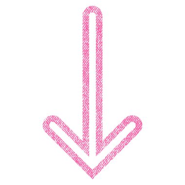 Kumaş dokulu simgesi aşağı ok