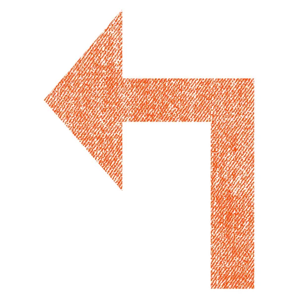 Sol kumaş dokulu simgesini devre