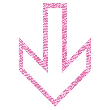 Kumaş dokulu simgesi aşağı ok