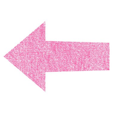 Ok sol kumaş dokulu simgesi