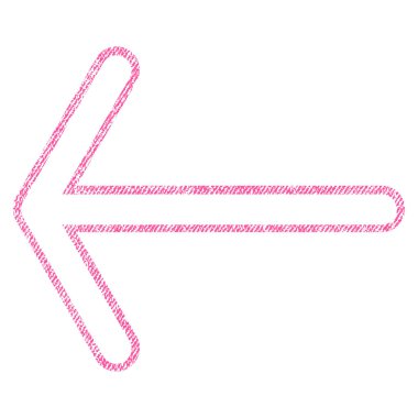 Ok sol kumaş dokulu simgesi