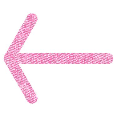 Ok sol kumaş dokulu simgesi