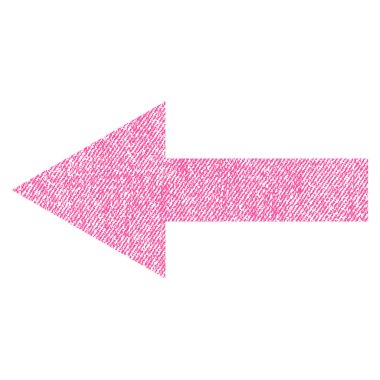 Ok sol kumaş dokulu simgesi