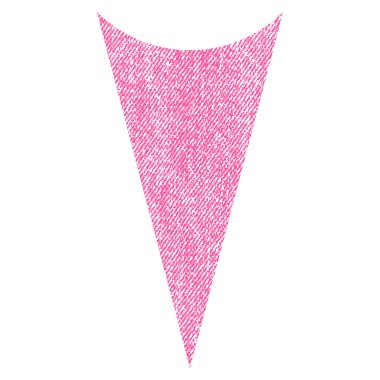 Kumaş dokulu simgesi aşağı ok ucu