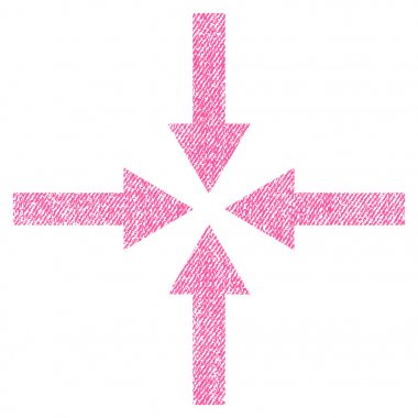 Etkisi okları kumaş dokulu simgesi