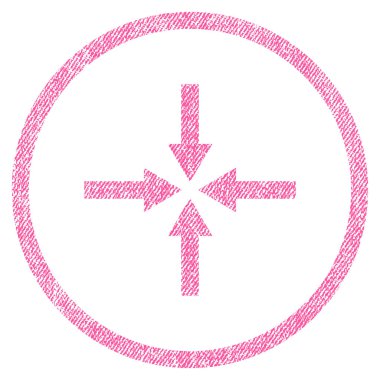 Etkisi okları kumaş dokulu simgesi