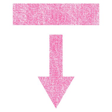 Kumaş dokulu simgesi çekin