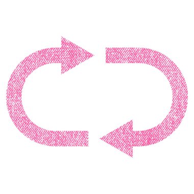 Geri dönüşüm kumaş dokulu simgesi