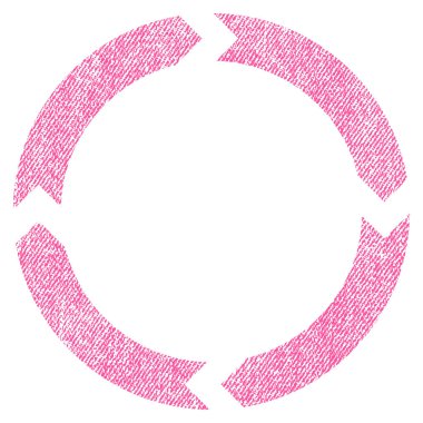 Döndürme kumaş dokulu simgesi