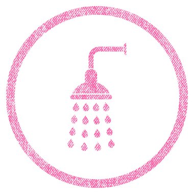 Duş kumaş dokulu simgesi