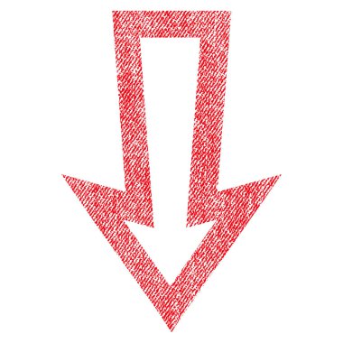 Kumaş dokulu simgesi aşağı ok