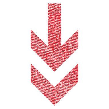 Kumaş dokulu simgesi aşağı ok