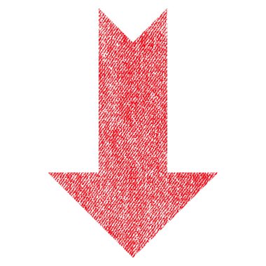 Kumaş dokulu simgesi aşağı ok