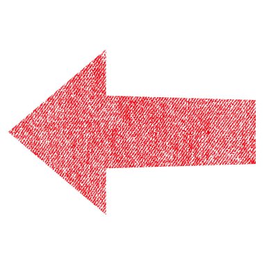 Ok sol kumaş dokulu simgesi