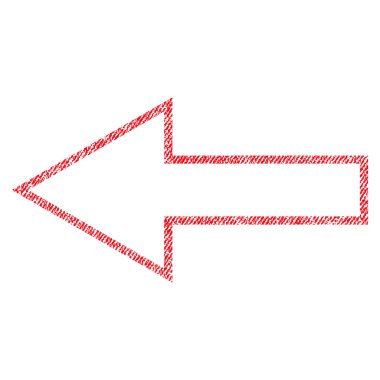 Ok sol kumaş dokulu simgesi