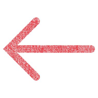 Ok sol kumaş dokulu simgesi