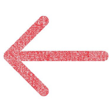 Ok sol kumaş dokulu simgesi