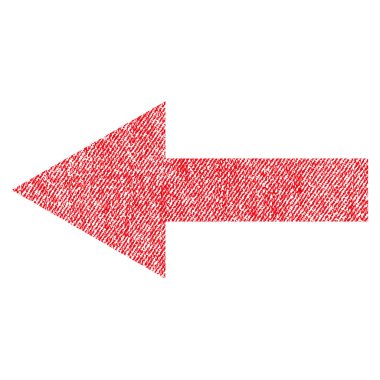 Ok sol kumaş dokulu simgesi