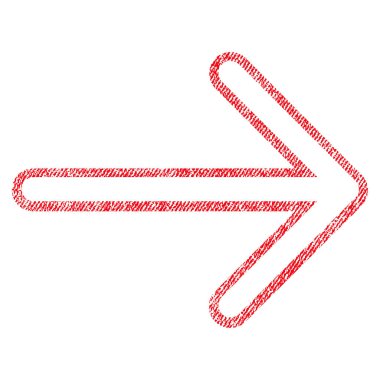 Ok sağ kumaş dokulu simgesi