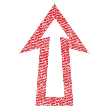 Kumaş dokulu simgesi yukarı ok