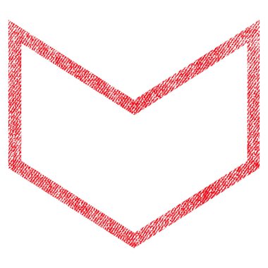 Kumaş dokulu simgesi aşağı ok ucu