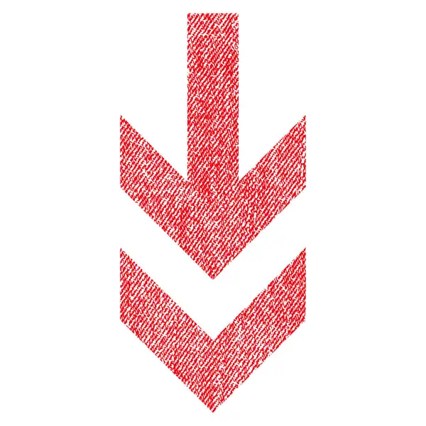 Kumaş dokulu simgesi aşağı ok