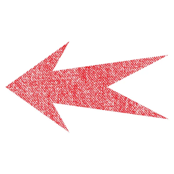 Ok sol kumaş dokulu simgesi