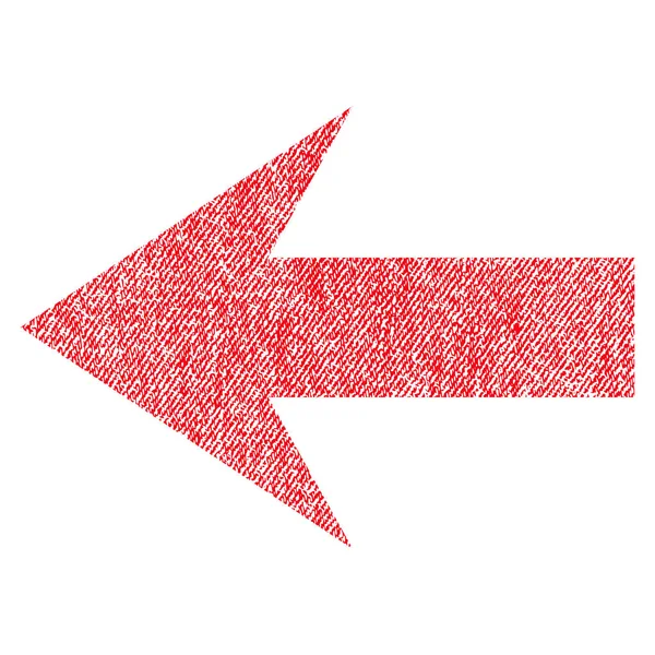 Ok sol kumaş dokulu simgesi