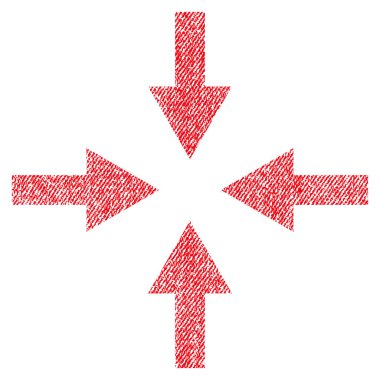 Oklar kumaş dokulu simgesi sıkıştırmak