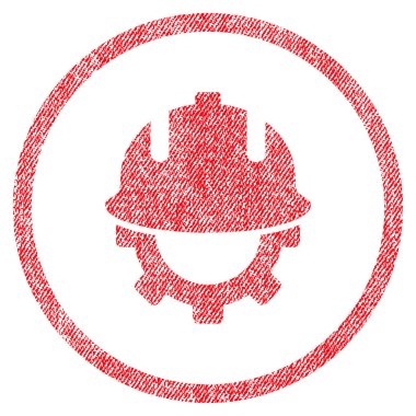 Geliştirme kask kumaş dokulu simgesi