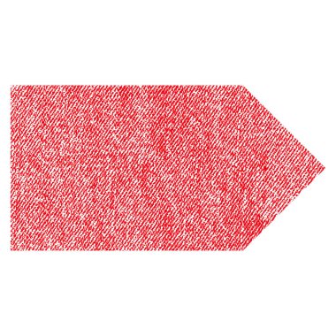 Yöne doğru kumaş dokulu simgesi