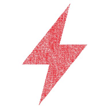 Elektrik Strike kumaş dokulu simgesini