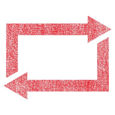 Exchange okları kumaş dokulu simgesi