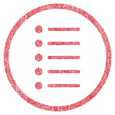 Öğeleri kumaş dokulu simgesi