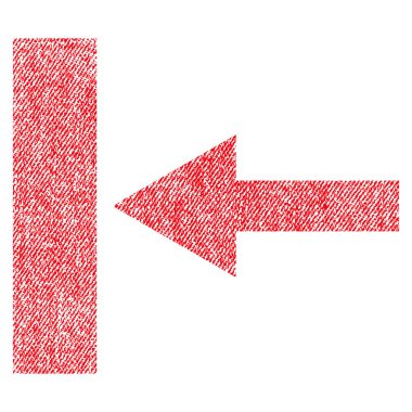 Simge sol kumaş dokulu taşımak