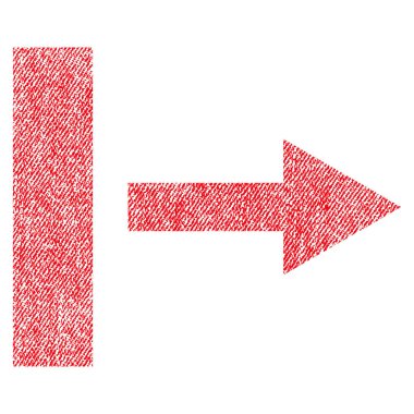 Kumaş dokulu simgesi doğru çekin