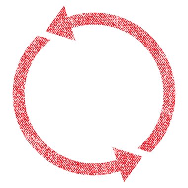 Geri dönüşüm kumaş dokulu simgesi