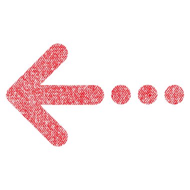 Simge sol kumaş dokulu göndermek