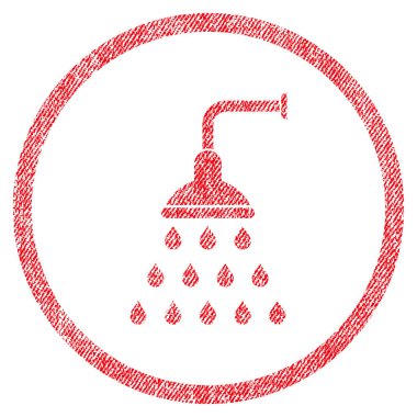 Duş kumaş dokulu simgesi